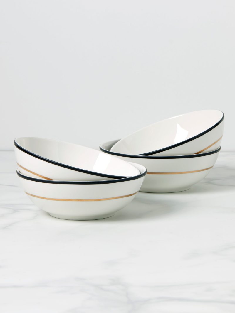Make It Pop All-Purpose Bowls - Set of 4 - Black/Gold